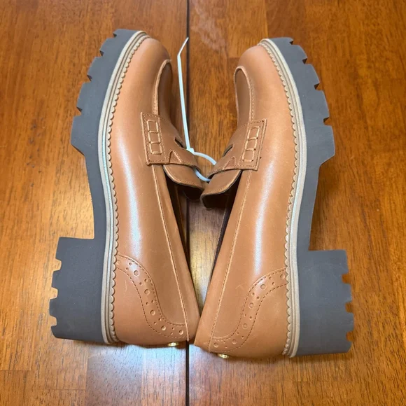 Vionic Tan Leather Loafers - Picture 11 of 12